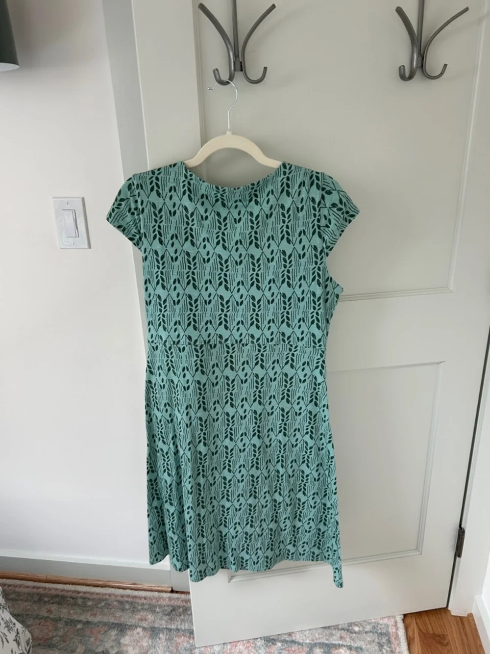 Toad&Co Green Patterned Midi Dress - Picture 2 of 2